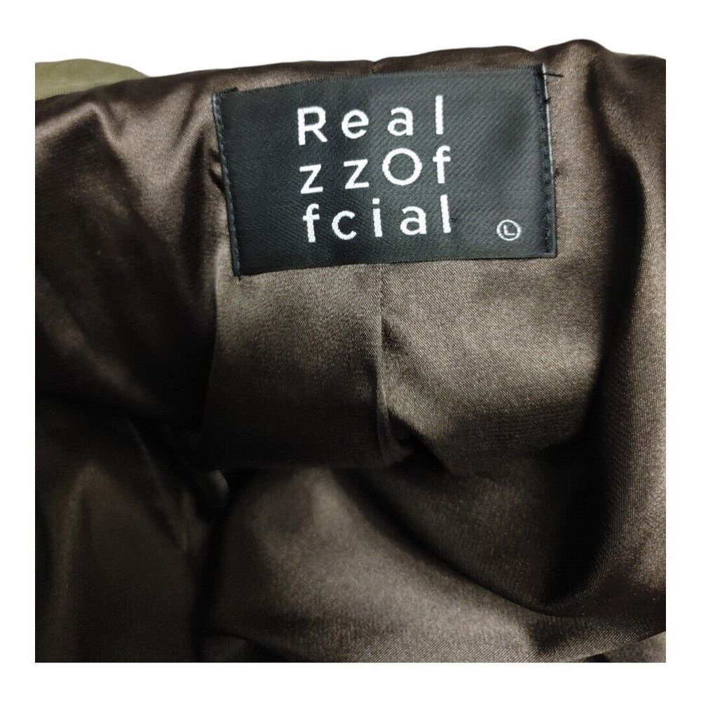 Military Double Breasted Coat by Realzz Official Sz L - Picture 12 of 12